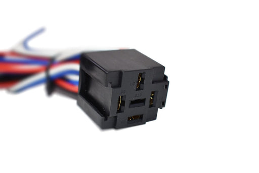 A-Team Performance Electric Cooling Radiator Fan Relay Kit With Thermostat Installation Hardware Wiring Set 180 to 200 Degrees Temp Sensor Temperature Switch 40 Amp Relay - Southwest Performance Parts