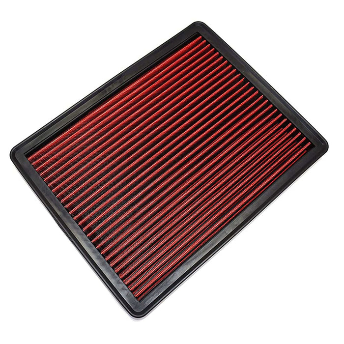 A-Team Performance Engine Air Filter, Washable and Reusable. Compatible with 1999-2019 Chevy-GMC Truck and SUV V6-V8 (Silverado, Suburban, Tahoe, Sierra, Yukon, Avalanche) - Southwest Performance Parts