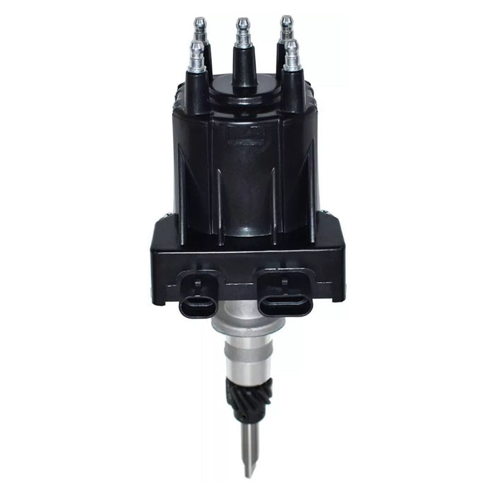 A-Team Performance EST Marine Electronic Ignition Distributor EFI Compatible with Mercruiser Chevy Volvo Penta OMC Indmar 2.5L &amp; 3.0L Delco EST For 4 Cylinder Applications 18-5475, 817377 Black Cap - Southwest Performance Parts
