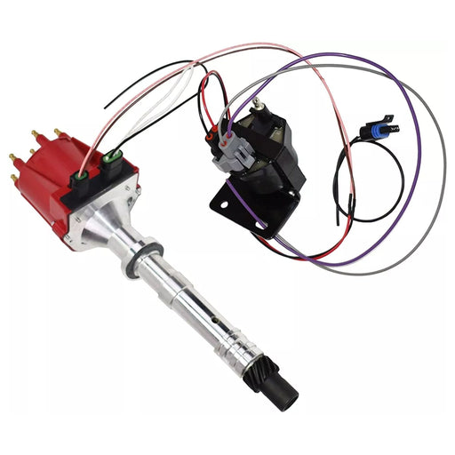 A-Team Performance EST Marine Electronic Ignition Distributor EFI Compatible with Mercruiser Chevy Volvo Penta OMC Indmar 807964A1 V6 4.3L Red Cap - Southwest Performance Parts