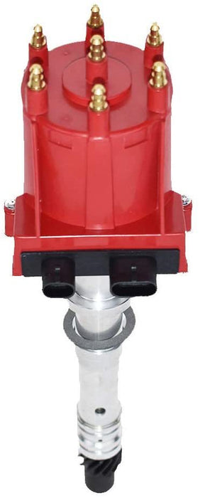 A-Team Performance EST Marine Electronic Ignition Distributor EFI Compatible with Mercruiser Chevy Volvo Penta OMC Indmar 807964A1 V6 4.3L Red Cap - Southwest Performance Parts