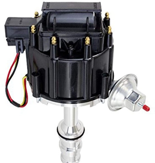 A-Team Performance FORD 330 361 391 HEAVY DUTY TRUCK HEI DISTRIBUTOR BLACK 1 WIRE HOOKUP - Southwest Performance Parts