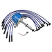 A-Team Performance FORD FE BLUE HEI Distributor + 8mm SPARK PLUG WIRES 332 352 360 390 406 427 428 - Southwest Performance Parts