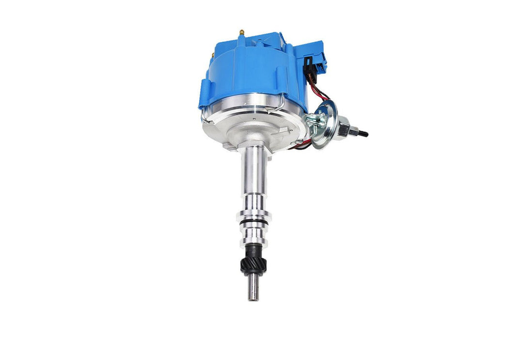 A-Team Performance FORD INLINE SIX STRAIGHT 6 CYLINDER 144 170 200 250 HEI DISTRIBUTOR 5-16 Hex Shaft BLUE Mustang - Southwest Performance Parts