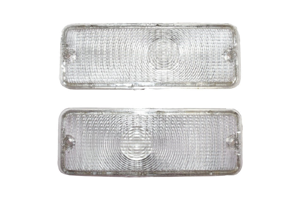 A-Team Performance Front Turn Signal Lights For 73 74 75 76 77 Ford F-150 F150 F250 F350 Truck, Clear - Southwest Performance Parts