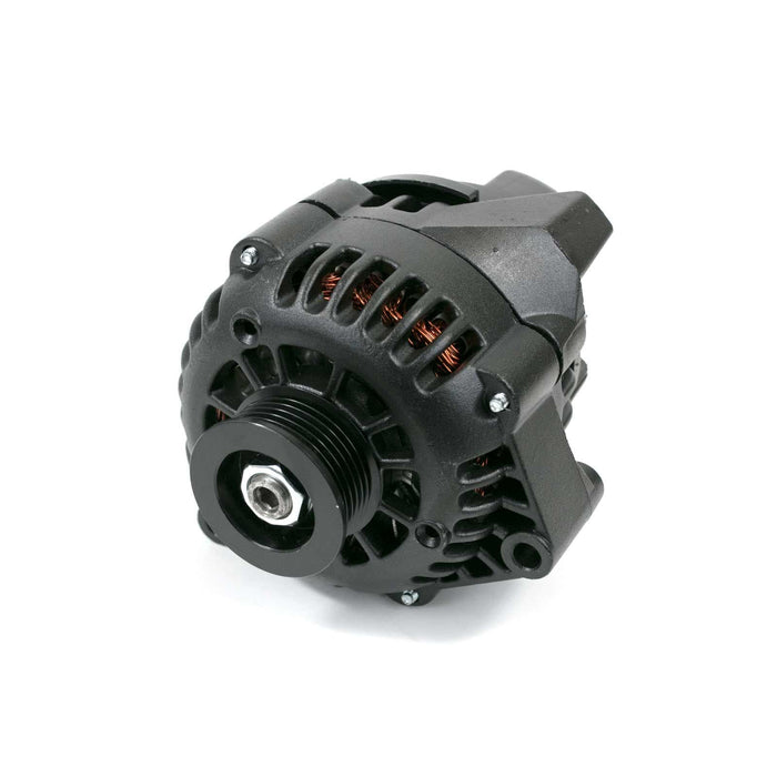 A-Team Performance GM CS130D Style High Output 180 Amp Alternator Chevrolet Chevy Small Block SBC V8 GEN. III-IV (LS-BASED) 5.7 L- 346 in3 LS1 Black - Southwest Performance Parts