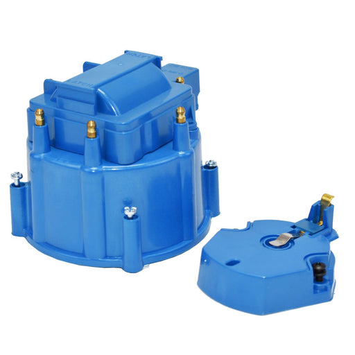 A-Team Performance HEI Distributor 6-Cylinder Tune-Up Kit Male Cap 65k Volt Ignition Coil (Blue) - Southwest Performance Parts