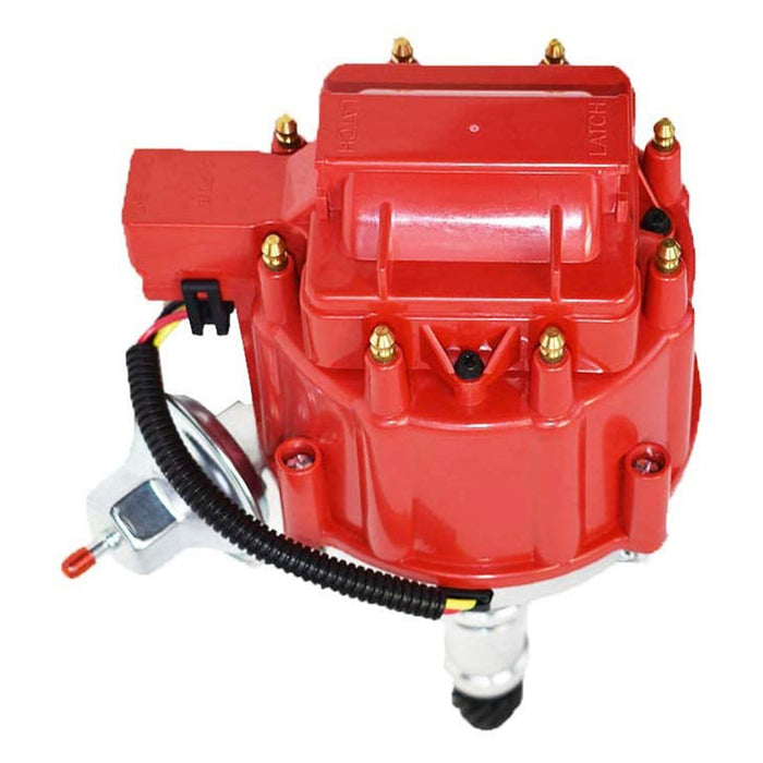 A-Team Performance HEI Distributor 65K Volt Coil Compatible With Buick Big Block BB 400 430 455 One-Wire Installation Red Cap - Southwest Performance Parts