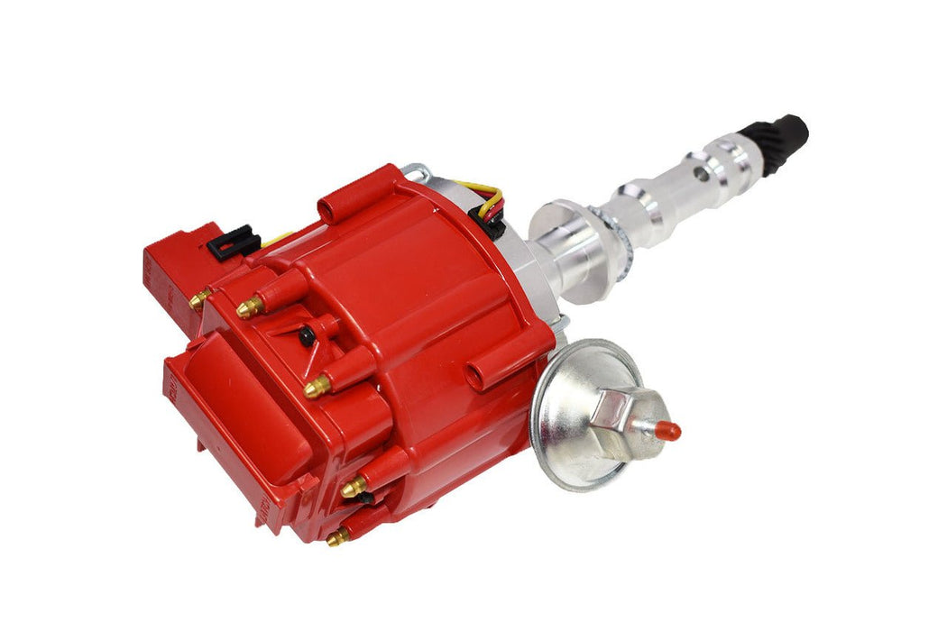 A-Team Performance HEI Distributor 65K Volt Coil Compatible With GM Chevrolet BBC Big Block Chevy 348 409 ONLY W-Series One-Wire Installation Red Cap - Southwest Performance Parts