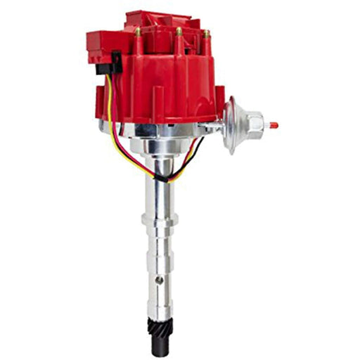 A-Team Performance HEI Distributor for 1968-1974 Cadillac V8 368 425 472 500 65K Volt Coil One-Wire Installation Red Cap - Southwest Performance Parts