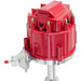 A-Team Performance HEI Distributor w-SBC Under the Exhaust Spark Plug Wires &amp; HEI Pigtail Harness Complete Kit for Chevrolet Chevy GM GMC SBC 262 265 267 283 302 350 383 400 Red Cap - Southwest Performance Parts