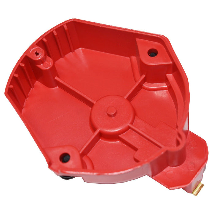 A-Team Performance HEI OEM Distributor Cap, Rotor &amp;, Coil Cover Kit 8-cylinder CHEVY GM FORD DODGE RED - Southwest Performance Parts