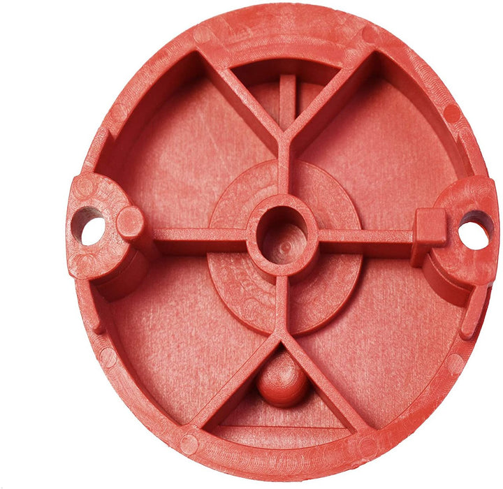 A-Team Performance LOW PROFILE CRAB STYLE REPLACEMENT DISTRIBUTOR &amp; ROTOR CAP MALE RED TYPE 85413 - Southwest Performance Parts