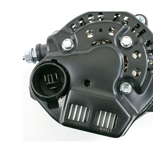 A-Team Performance Mini Race Alternator Denso Style High Amperage 90 Amp Black Finish - Southwest Performance Parts