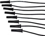 A-Team Performance Pro Series R2R Distributor, 8.0mm Spark Plug Wires, 50K Volts E-Coil For GMC Chevrolet BBC BB V8 396 402 454 with Fixed Collar Black Cap - Southwest Performance Parts