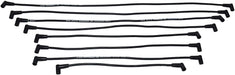 A-Team Performance Pro Series R2R Distributor, 8.0mm Under the Exhaust Spark Plug Wires, 50K Volts E-Coil For GMC Chevrolet SBC SB V8 262 327 350 400 with Fixed Collar Black Cap - Southwest Performance Parts