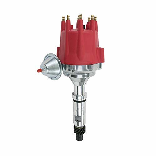 A-Team Performance Pro Series Ready to Run R2R Distributor Compatible With Buick Nailhead 264 322 364 401 425, V8 Engine, Red Cap - Southwest Performance Parts