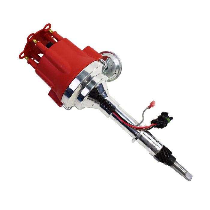 A-Team Performance JM6511R 50K Volt Coil HEI Distributor with Red Cap -  SWPP 