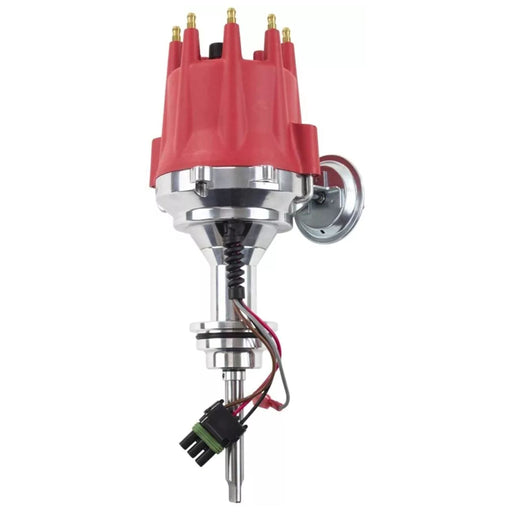 A-Team Performance Pro Series Ready to Run R2R Distributor For Early Hemi V8 392 Mopar Chrysler Dodge V8 Engine, Red Cap - Southwest Performance Parts