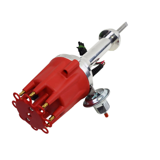 A-Team Performance Pro Series Ready to Run R2R Distributor For Mopar Dodge Chrysler BB RB 413 426 440 HEMI 426 V8 Engine, Red - Southwest Performance Parts