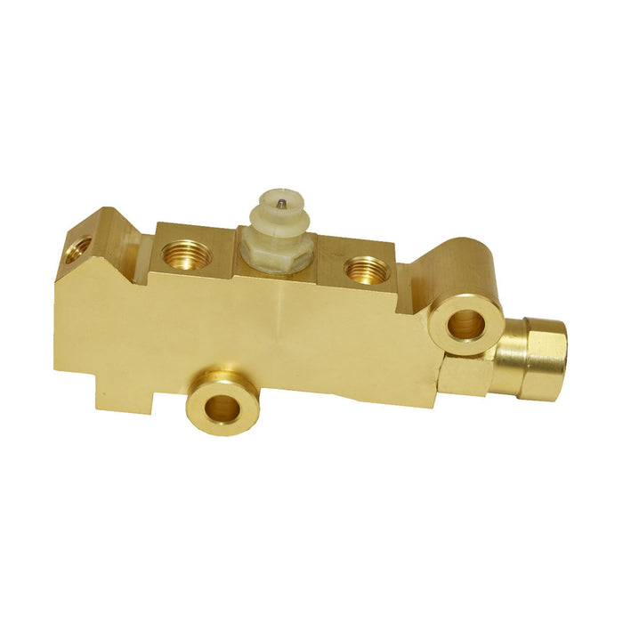 A-Team Performance PV4 172-1361 - Proportioning Valve Brass Finish for Disc-Disc Brakes - Southwest Performance Parts