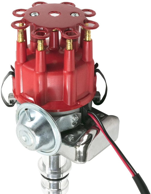 A-Team Performance R2R Ready 2 Run Complete Distributor Ford Small Block SBF 289 302 Two-Wire Installation Red Cap - Southwest Performance Parts