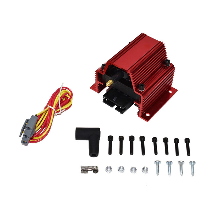 A-Team Performance Remote E-Coil Ignition Coil Red 50,000 Volt - Southwest Performance Parts