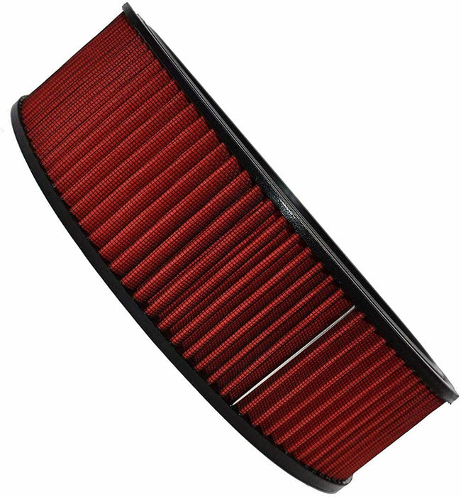 A-Team Performance Replacement High Flow Washable and Reusable Round Air Filter Element 14" x 4" - Southwest Performance Parts