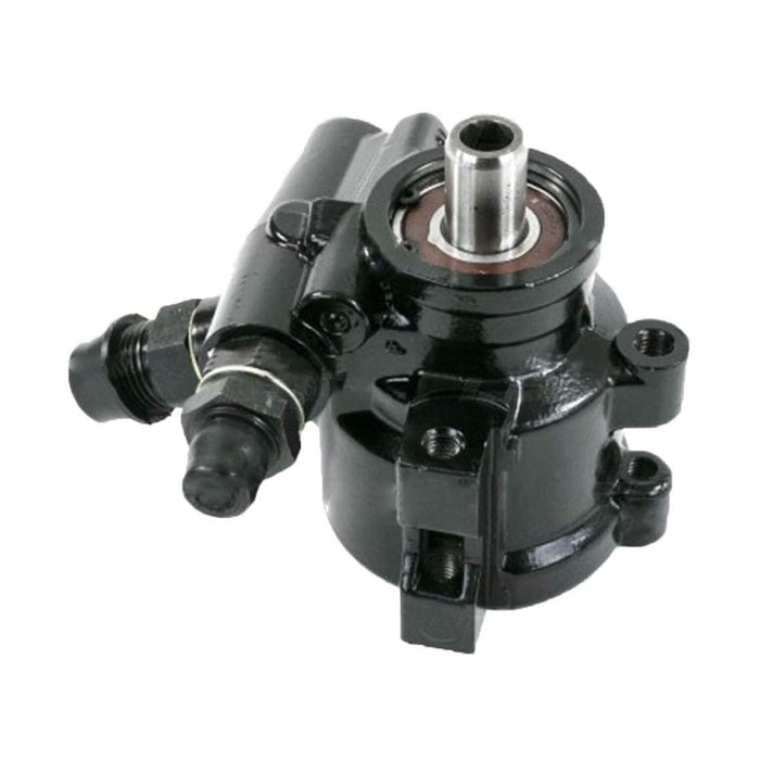 A-Team Performance Saginaw TC Series Power Steering Pump Compatible with SBC Chevy 376 427 GM Type II Black - Southwest Performance Parts