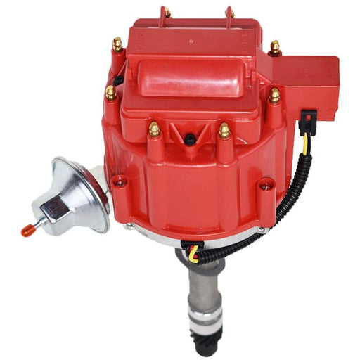 A-Team Performance SBC 62-74 CHEVY CORVETTE TACH DRIVE 327 350 HEI DISTRIBUTOR 6515 RED 65K COIL - Southwest Performance Parts