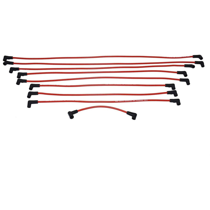A-Team Performance SBC BBC EFI TBI Distributor and Spark Plug Wires Compatible With GMC CHEVY 1987-1997 5.0L 5.7L C-K Pickup Truck Van Camaro 305 350 HEI652R Red Cap 2-in-1 Kit - Southwest Performance Parts