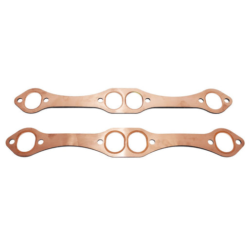 A-Team Performance SBC Oval Port Copper Header Exhaust Gaskets Reusable SB Chevy 305 327 350 383 - Southwest Performance Parts