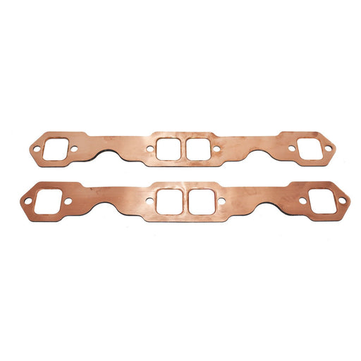 A-Team Performance SBC Rectangle Port Copper Header Exhaust Gaskets Reusable Chevy 305 327 350 383 - Southwest Performance Parts