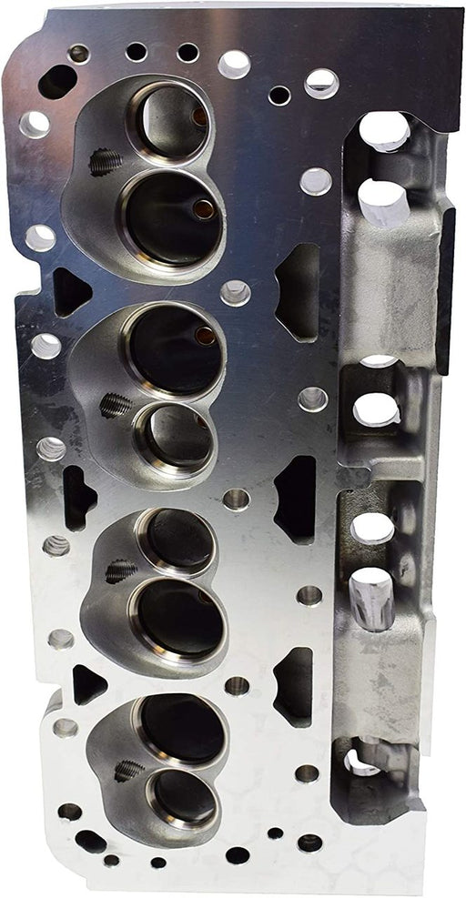 A-Team Performance SBC Small Block Chevy GM Angle Plug Aluminum Cylinder Head Set 64cc 2.02-1.60 - Southwest Performance Parts