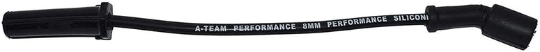 A-Team Performance Silicone Spark Plug Wires Compatible with GMC Chevy Truck SUV 11" VORTEC LS LS1 LS2 LS3 LS6 LS7 1999-2014 Black - Southwest Performance Parts