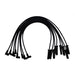 A-Team Performance Silicone Spark Plug Wires Set BBF FE Big Block Compatible with Ford Valve Cover 332 351C 351M 352 360 361 370 390 400 427 428 429 460 514 Black 8.0mm - Southwest Performance Parts