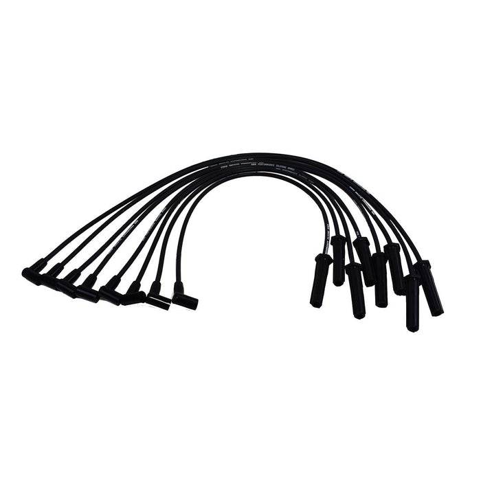 A-Team Performance Silicone Spark Plug Wires Set Ignition Accessorie Automotive Wire Kit Compatible with AMC Jeep V8 290 304 343 360 390 401 Black 8.0mm - Southwest Performance Parts