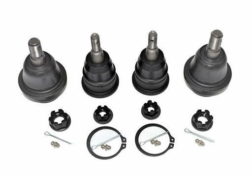 A-Team Performance SILVERADO 2500 3500 4X4 UPPER &amp; LOWER BALL JOINT SET XRF 1999-2007 - Southwest Performance Parts