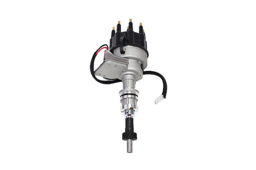 A-Team Performance Small Block Ford SBF Windsor V8 351W R2R Ready 2 Run Complete Distributor Two-Wire Installation Black Cap - Southwest Performance Parts
