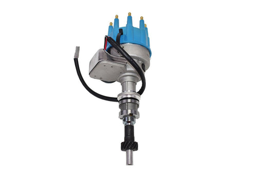A-Team Performance Small Block Ford SBF Windsor V8 351W R2R Ready 2 Run Complete Distributor Two-Wire Installation Blue Cap - Southwest Performance Parts