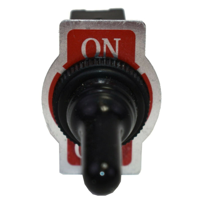 A-Team Performance SPST ON-OFF Heavy Duty 20 Amp AC-DC Toggle Switch with Weatherproof Neoprene Boot - Southwest Performance Parts