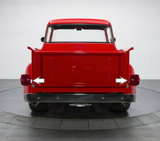 A-Team Performance TAIL LIGHT 1953 1954 1955 1956 FORD PICKUP TRUCKS F100 F-100 HOUSING PAIR Backup - Southwest Performance Parts