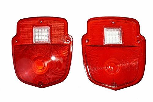 A-Team Performance TAIL LIGHT LENS 1953 1954 1955 1956 FORD PICKUP TRUCKS F100 F-100 PAIR W-Backup - Southwest Performance Parts