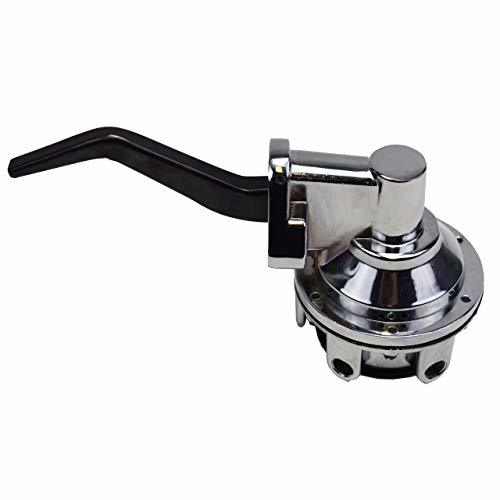 A-Team Performance Two Valve Mechanical Fuel Pump for SB Small Block Ford 221 260 289 302 351 Chrome - Southwest Performance Parts
