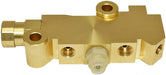 A-Team Performance Universal GM Chevy Brass Disc-Disc Brake Proportioning Valve PV4 - Southwest Performance Parts
